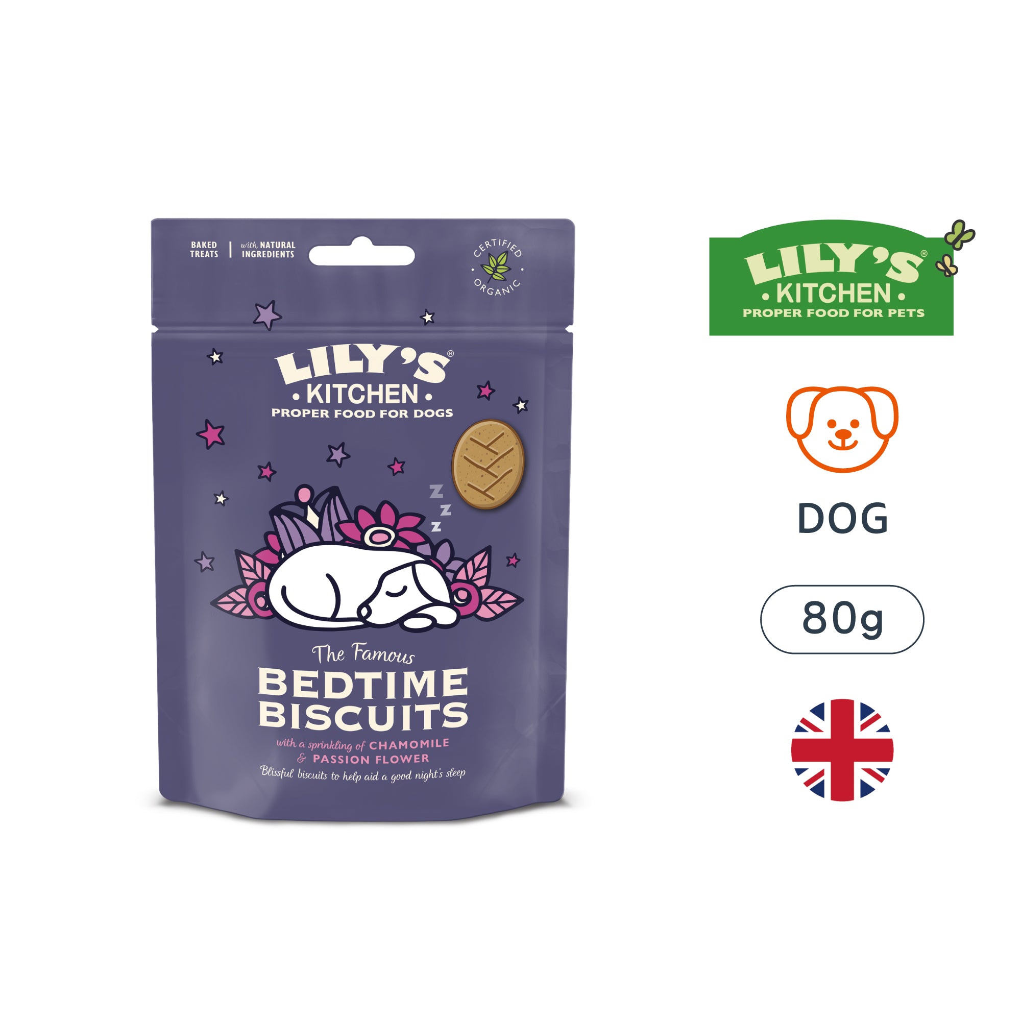買一送一⚡️晚安餅乾 洋甘菊(犬) 80g