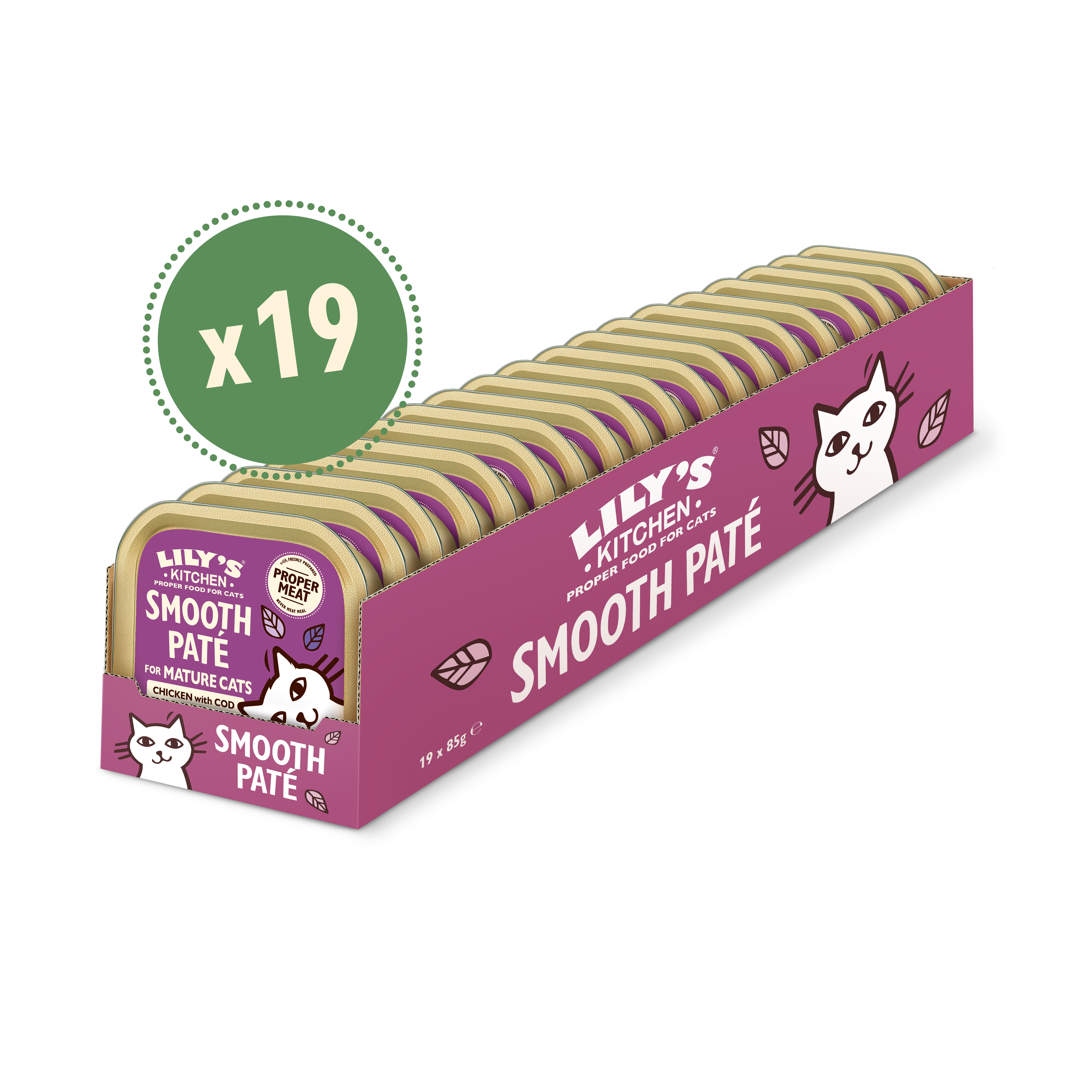 熟齡貓雞肉鱈魚派(貓) 85g