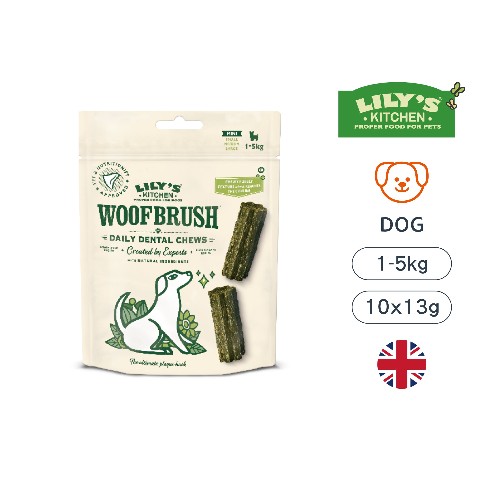 三包組🦷迷你型沃夫潔牙棒(犬)