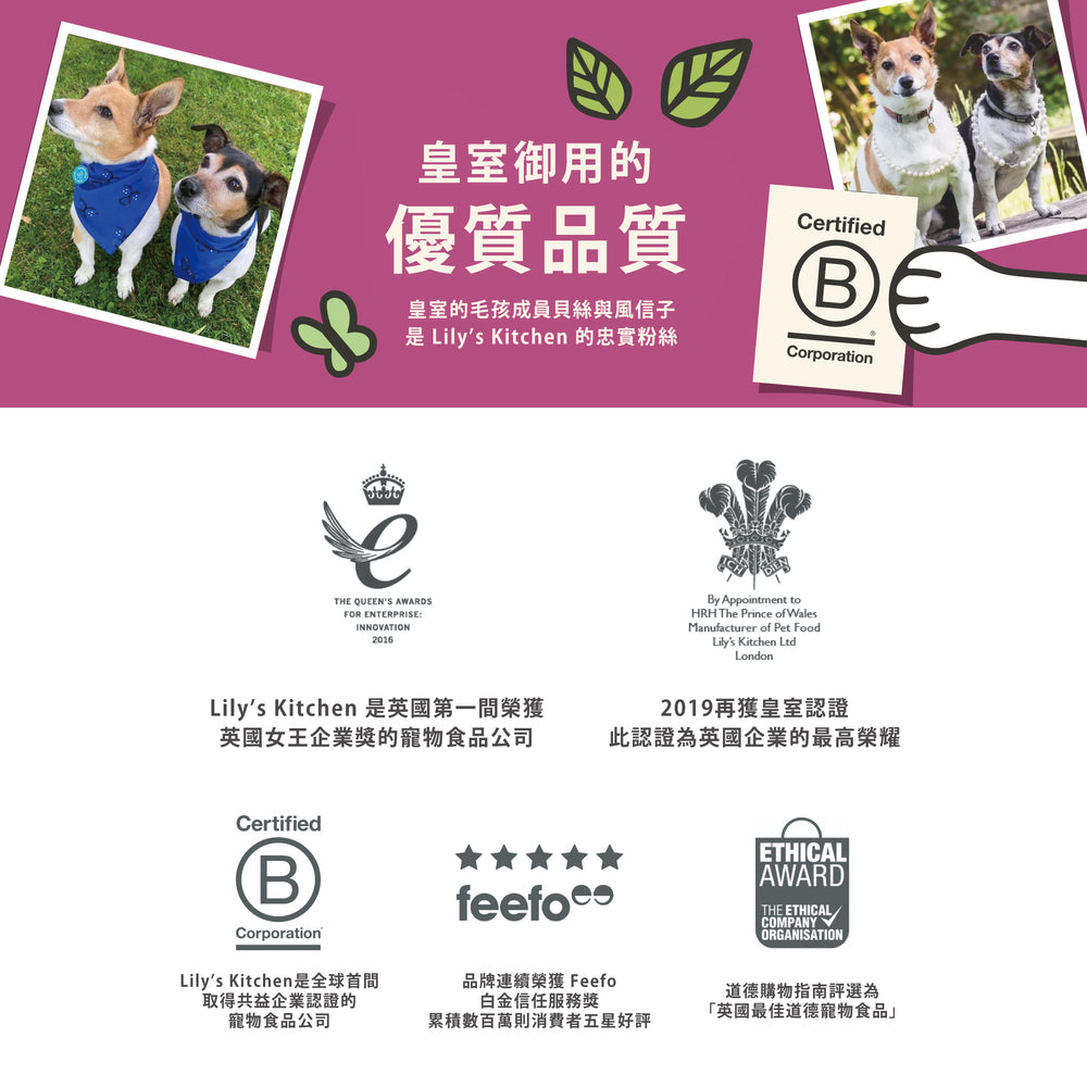 莉莉廚房® 150g犬主餐盒頂奢VIP組 (此為預購限量商品,12/15號後出貨)