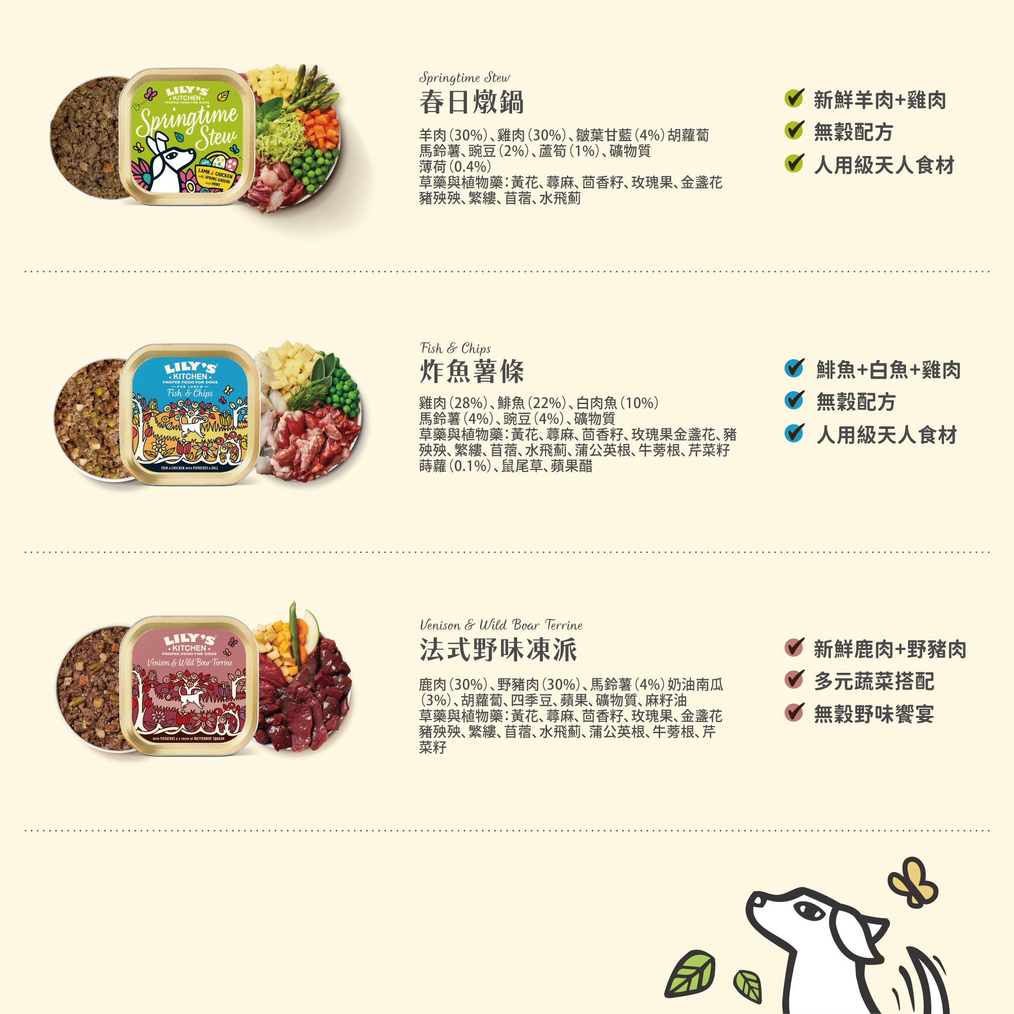 莉莉廚房®犬餐盒150g-口味任選10入